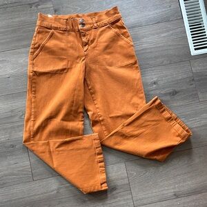 Yoga Jeans Straight Leg Utility pant - Burnt Orange